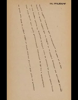 il pleut apollinaire